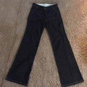 BCBG Wide Leg Jean Trousers